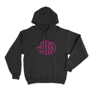 Circular Mitski Logo Hoodie Black