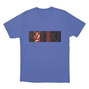 Mitski Portrait T Shirt Blue