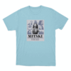 Tour Poster T Shirt Sky Blue