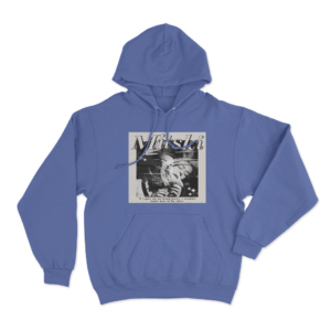 Vintage Mitski Quote Hoodie Blue