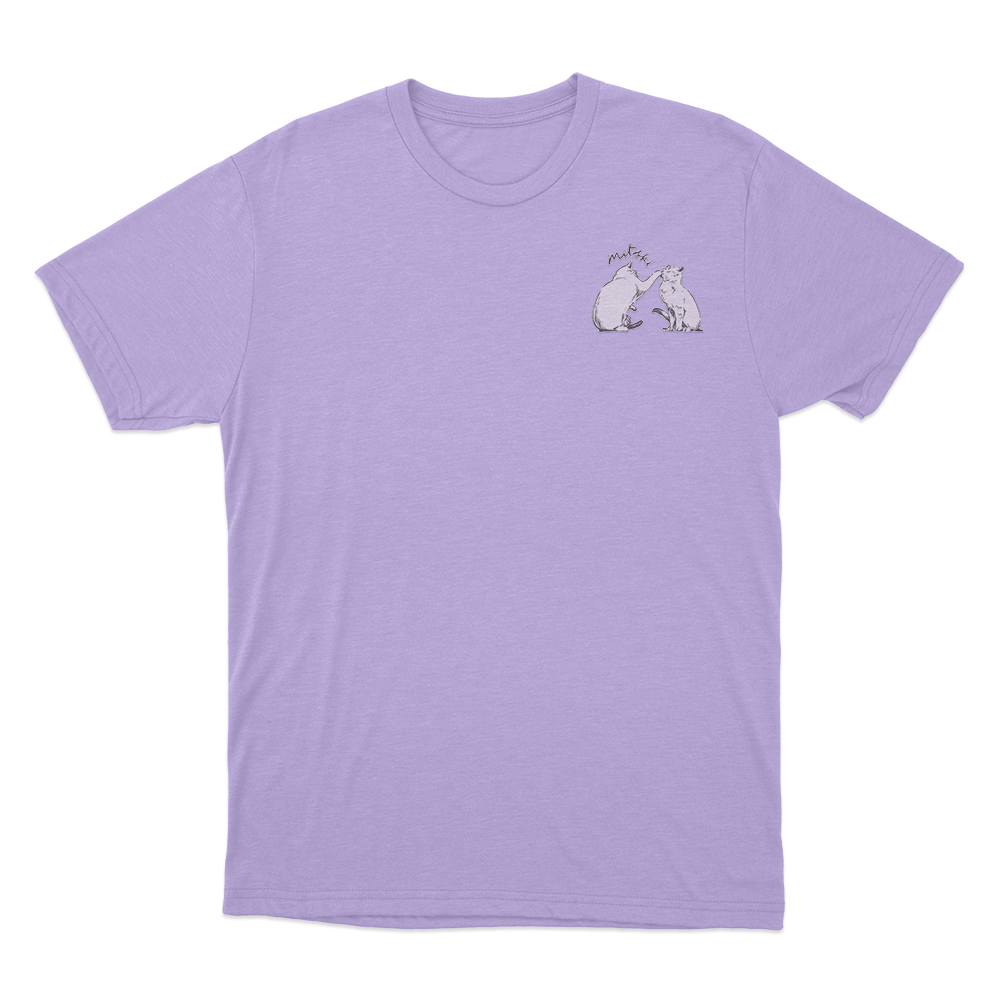 Mitski Cats Illustration T Shirt Purple Mitski Cats Illustration T Shirt Purple