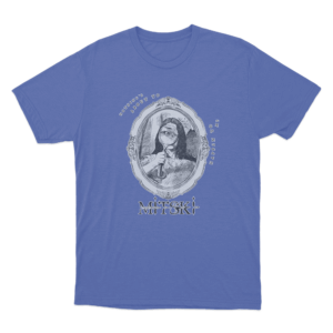 Mitski Portrait T Shirt Blue