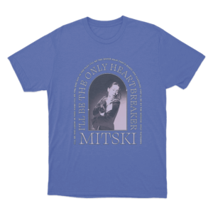 My Love Mine All Mine Cropped Pullover Sweatshirt T Shirt Blue